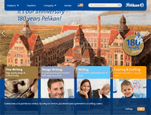 Tablet Screenshot of pelikan.com